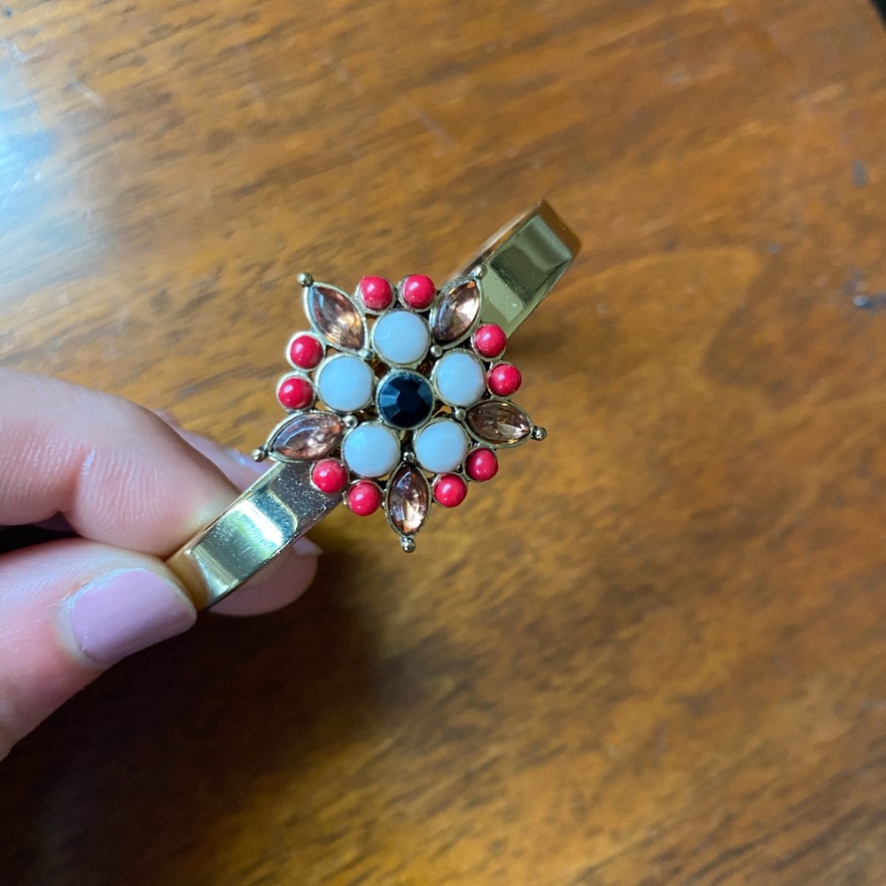 Express Gold Beaded Cuff